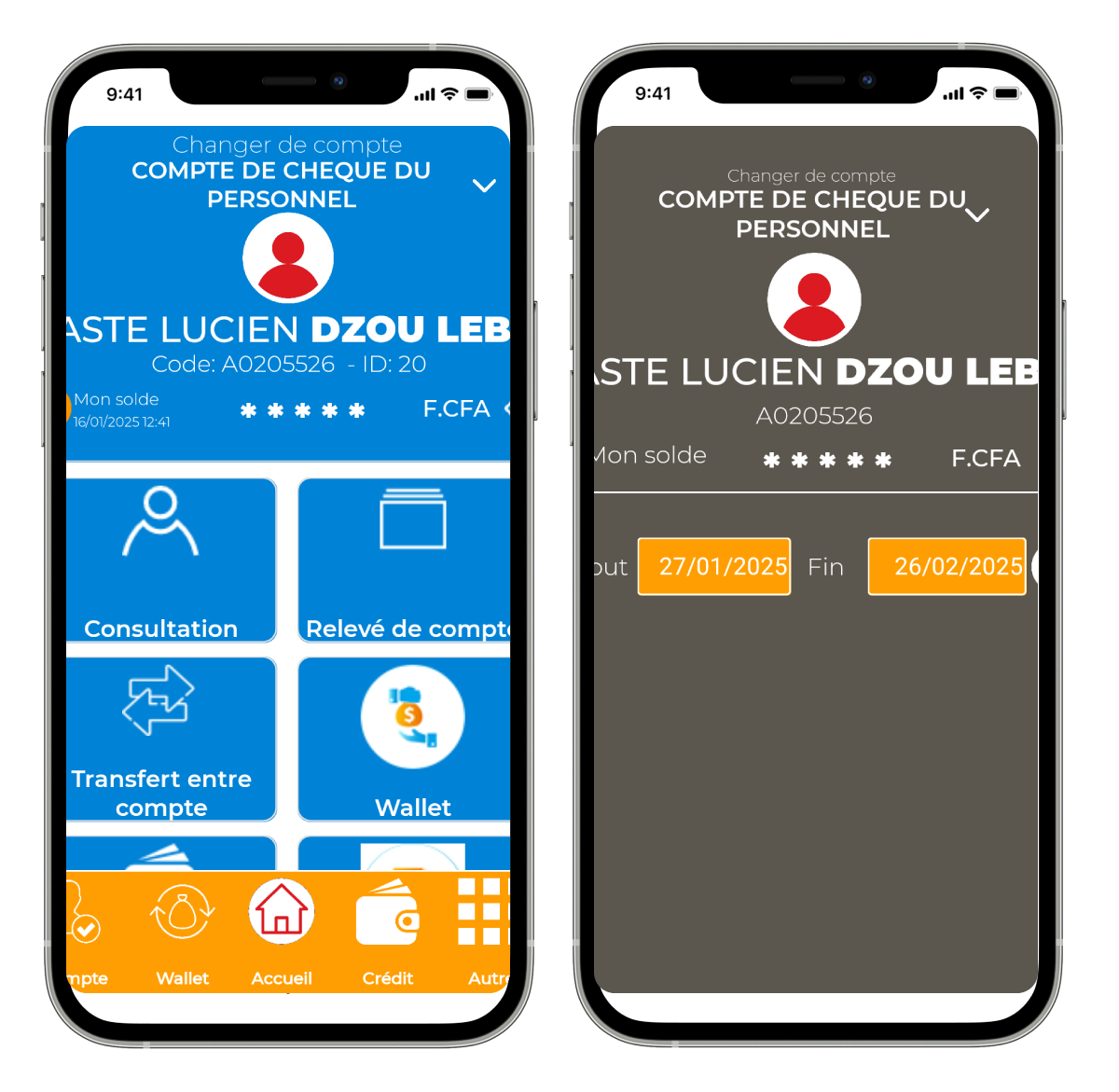 Apercu de l'application SOLO